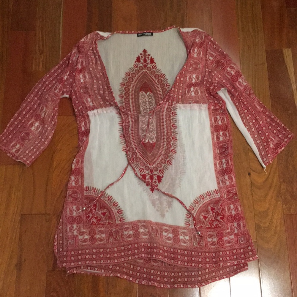 Sheer Tunis blouse